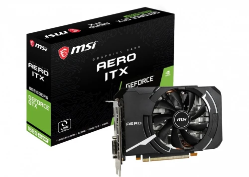 MSI Karta graficzna GeForce GTX 1660SUPER AERO ITX 6G OC 192BIT GDDR6 DVI-D/HDMI/DP