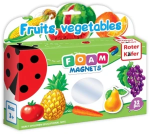 Roter Kafer Foam Magnets: Fruits, vegetables