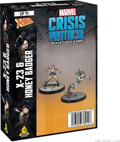 Atomic Mass Games Dodatek do gry Marvel: Crisis Protocol - X-23 & Honey Badger