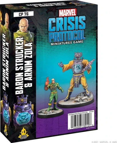 Atomic Mass Games Dodatek do gry Marvel: Crisis Protocol - Baron Von Strucker & Arnim Zola