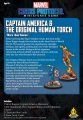 Atomic Mass Games Dodatek do gry Marvel: Crisis Protocol - Captain America & the Original Human Torch