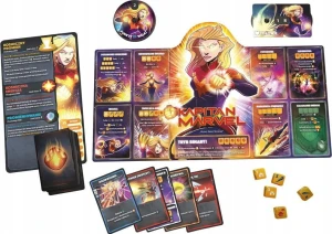 Lucky Duck Games Dice Throne Marvel Box 2 Czarna Pantera, Kapitan Marvel, Doktor Strange, Czarna Wdowa