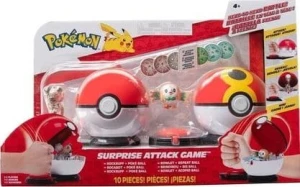 Figurka Janka Pokemon: Surprise Attack Game - Rowlet vs. Rockruff
