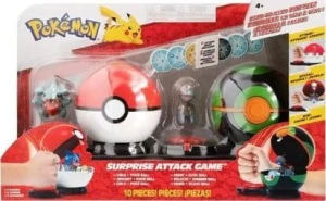 Figurka The Pokemon Company International Pokemon: Surprise Attack Game - Gible vs Deino