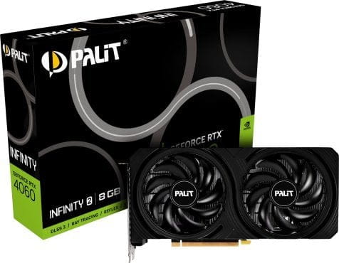Palit GeForce RTX™ 4060 Infinity 2 8GB GDDR6