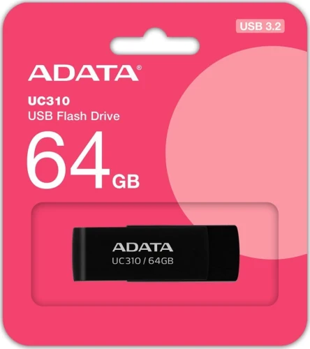 ADATA UC310-64G-RBK czarny