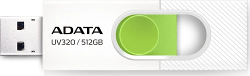 ADATA AUV320-512G-RWHGN biało-zielony