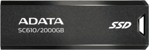 ADATA SC610-2000G-CBK/RD czarny