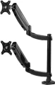 Fellowes 8043401 Uchwyt biurkowy na 2 monitory 17" - 32" Platinum