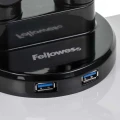Fellowes 8043401 Uchwyt biurkowy na 2 monitory 17" - 32" Platinum
