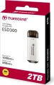 Transcend ESD300S 2TB Srebrny