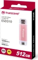 Transcend ESD310P 512GB Różowy