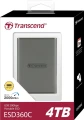 Transcend ESD360C 4TB Szary