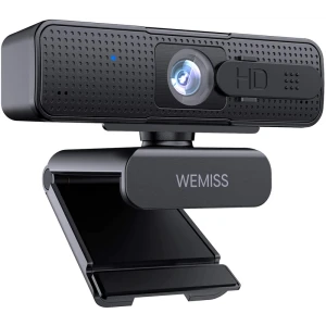WEMISS CM-A1 Stream Series Autofocus Full HD Webcam with 1/3"-CMOS Sensor Black