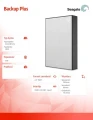 Seagate Dysk Backup Plus 5TB 2,5 STHP5000401 srebrny