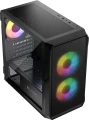 LOGIC PORTOS ARGB MINI USB 3.0 CZARNA OBUDOWA KOMPUTEROWA