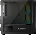 LOGIC PORTOS ARGB MINI USB 3.0 CZARNA OBUDOWA KOMPUTEROWA