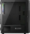 LOGIC ARAMIS ARGB MIDI USB 3.0 CZARNA OBUDOWA KOMPUTEROWA