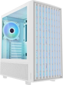MODECOM BREEZE USB 3.0x2 USB-Cx1 ARGB BIAŁA OBUDOWA KOMPUTEROWA