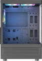 LOGIC LOOK ARGB MIDI USB 3.0x2 USB-Cx1 CZARNA