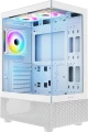 LOGIC LOOK ARGB MIDI USB 3.0x2 USB-Cx1 BIAŁA