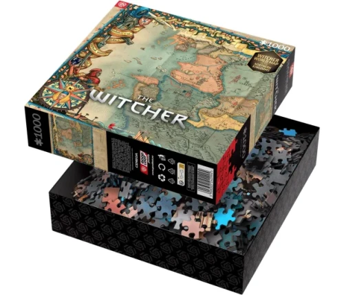 Good Loot Wiedźmin Puzzle 1000 - Królestwa Północy