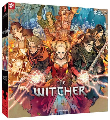 Good Loot Wiedźmin The Witcher Scoia'tael Puzzle 500