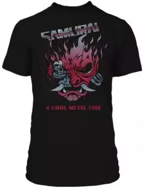 Cyberpunk 2077 Chrome Samurai Premium T-shirt