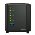 Synology NAS DS419slim 4x0HDD 512MB 1,33Ghz 2xUSB3.0 2xRJ45