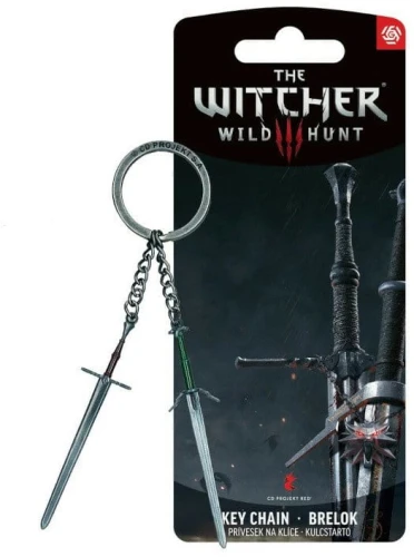 Good Loot Brelok The Witcher 3 Geralt Two Swords