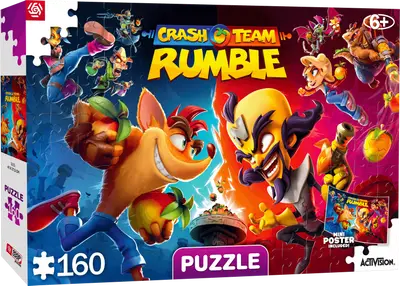 Good Loot Kids: Crash Team Rumble Puzzle 160 elementów