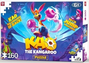 Good Loot Kids: Kao The Kangaroo - Kao is back Puzzle 160 elementów