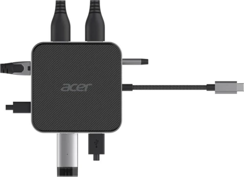 ACER 7 in 1 USB4 8K Multi Display hub HDMI + DP + 2xUSB3.2 + USB C + RJ45 + 3.5mm Audio Port