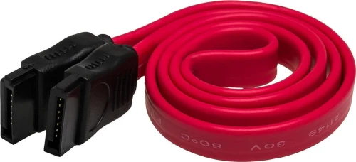 Akyga AK-CA-27 SATA - SATA, 0.5m, Czerwony