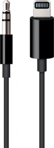 Apple Lightning - mini Jack 3.5 mm 1.2 m Czarny