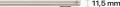 Apple MacBook Air 15inch MQKU3ZE/A/US M2 chip with 8-core CPU and 10-core GPU 256GB US Keyboard - Starlight