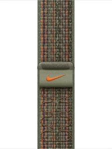Apple Opaska sportowa Nike w kolorze sekwoi/pomarańczowym do koperty 41 mm