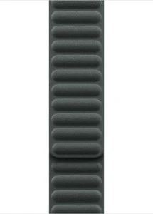Apple Pasek karbowany magnetyczny w kolorze wiecznej zieleni do koperty 45 mm - rozmiar M/L