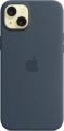Apple Etui silikonowe z MagSafe do iPhonea 15 Plus - sztormowy błękit