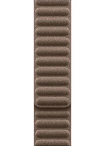 Apple Pasek karbowany magnetyczny w kolorze jasnobeżowym do koperty 45 mm - rozmiar M/L