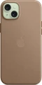 Apple Etui z tkaniny FineWoven z MagSafe do iPhonea 15 Plus - jasnobeżowe