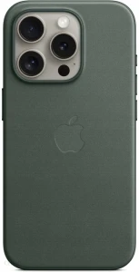 Apple Etui z tkaniny FineWoven z MagSafe do iPhonea 15 Pro - Evergreen