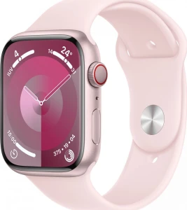 Apple Watch 9 GPS + Cellular 45mm Pink Alu Sport M/L Różowy