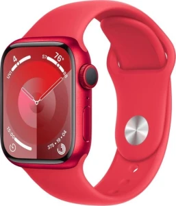 Apple Watch 9 41mm GPS Red Alu Sport M/L Czerwony