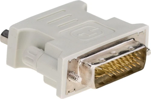 Akyga AK-AD-12 DVI-I - D-Sub (VGA) biały