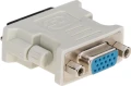 Akyga AK-AD-12 DVI-I - D-Sub (VGA) biały