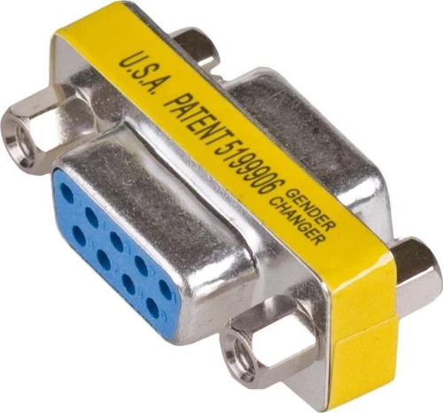 Akyga AK-AD-16 DB-9 - DB-9, Żółty