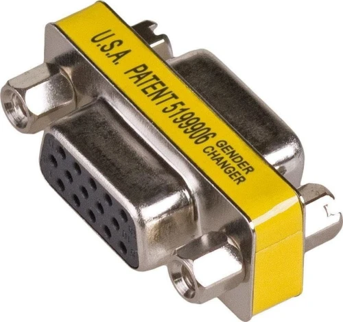 Akyga AK-AD-18 D-Sub (VGA) - D-Sub (VGA) żółty