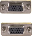 Akyga AK-AD-18 D-Sub (VGA) - D-Sub (VGA) żółty