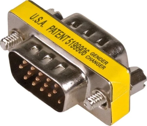 Akyga AK-AD-19 D-Sub (VGA) - D-Sub (VGA) żółty